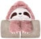Hengrongshen Faultier Geschenke für Frauen, Tragbar Kuscheldecke Flauschig Mit Niedlichen Tiermotiven, Kuscheldecke mit Armeln Bringt Volles Glück im Kalten Winter