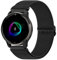 Oumida Armband für Garmin Venu 2 Plus/Venu Sq/Venu Sq 2 Music für Damen Herren, 20mm Nylon Uhrenarmband Elastisches Verstellbar Sport Ersatzband für Garmin Venu Sq 2 Armbänder (Schwarz)