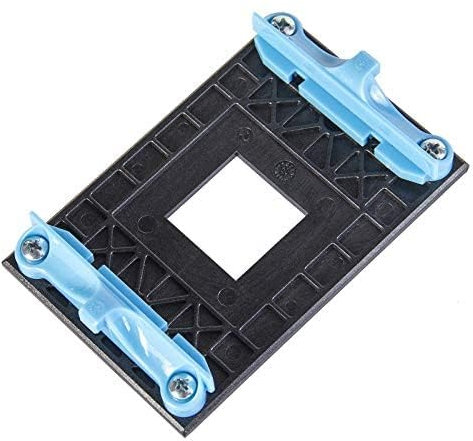 AM4 Backplane CPU Heatsink Mount Bracket Back Plate Motherboard CPU Fan CPU Fan Cooling Mounting Sheet Plate Water Cooling Mounting Sheet Plate for AM4 AMD Socket Genuine Quality (Blue)