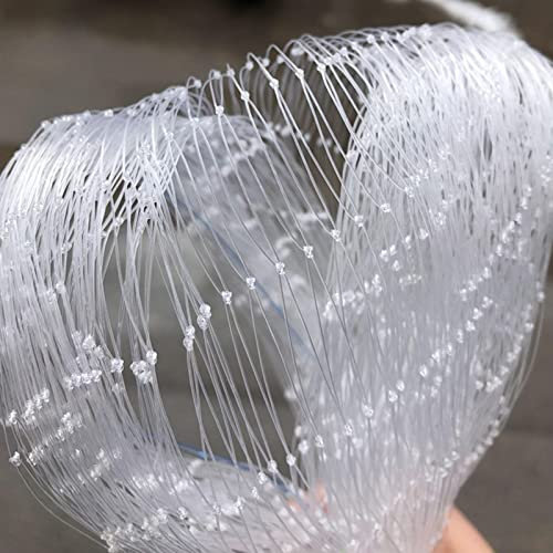 Elitix Vogelschutznetz Extra Großes Gartennetz 3/5/ 7/10/ 15/20/ 25/30/ 35/40 cm Breit, Schweres Weißes Nylon-Vogelschutznetz, Geflügel-/Pflanzen-/Obstbaumnetze(10x8m/33x26ft)