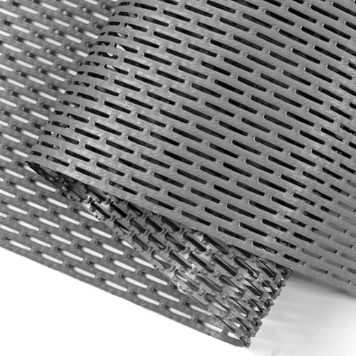 tonchean Tapis de drainage antidérapant en caoutchouc avec trous de drainage pour cuisine, restaurants, salle de bain, jardin, piscine, intérieur et extérieur, 300 x 90 cm