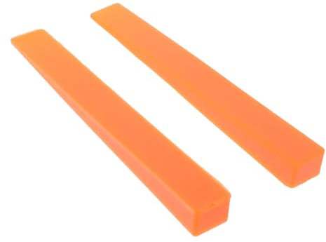 SWOOMEY 2stücke Gummi-keil-dämpfer Zum Abstimmen Für Klavier Tuning-Werkzeug-wartungsset Orange Klavierzubehör