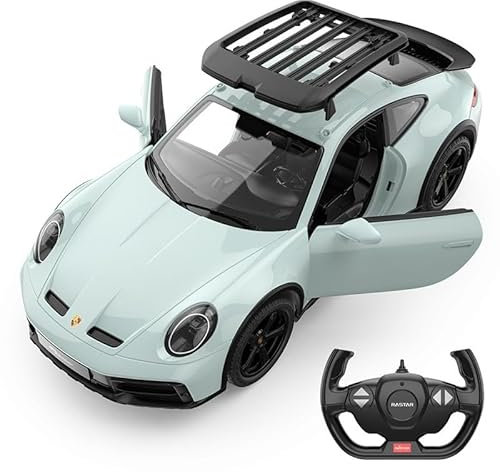 Porsche 911 Dakar Ferngesteuertes Auto im Maßstab 1:14 – Standardversion in Shade Green, Offroad-RC-Modell, Offiziell Lizenziert