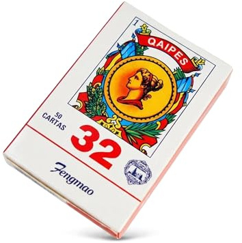 YIMINGOUFEI Spanisches Kartendeck, 50 PVC-Karten, Wasserdicht | Reißfestes Format 6,2 x 9,5 cm für Mus, Brisca, Tute und weitere Spiele