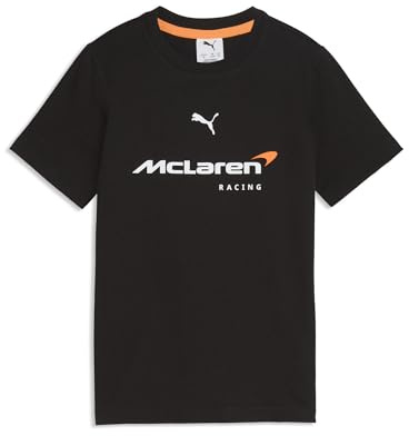 PUMA McLaren F1 Kids' Tshirt with Large McLaren Racing Logo | Short sleeve with round neckline, Designed for enthusiasts, Officially licensed