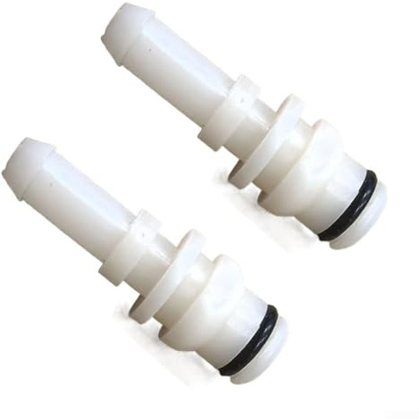 FACAIIO Lot de 2 tiges de raccord de tuyau de rechange pour nettoyeur de tapis Karcher 100 200 300 400 8/1 en plastique numéro de pièce 4.443-019