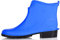Ladeheid Stivaletti Donna in Gomma PVC Stivaletti Impermeabili da Donna Stivali Corti Eleganti in Gomma per la Pioggia per la Primavera e l'Autunno LA-930 (Blu 41 EU)