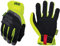 Mechanix Wear FastFit® E5 Handschuhe (Medium, Schwarz/Fluoreszierendes Gelb)