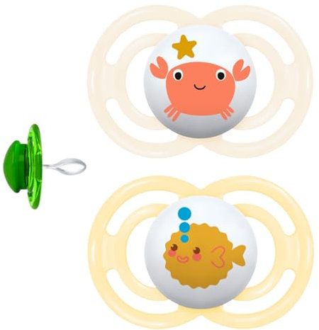 MAM Perfect Day 16+ Skin Soft Silikon Schnuller 16 Mo. Plus, 2er Set, Fairy Tale Friends Girl, inkl. Sterilisiertransportbox