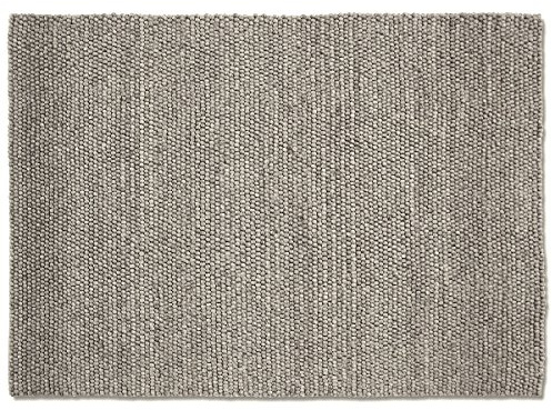 HAY Teppich, Wolle, 300x200cm, Mittelgrau