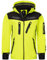 Rock Creek Herren Softshell Jacke Outdoor Regenjacke Windbreaker Softshelljacken Wanderjacke Skijacke Laufjacke Thermojacke Kapuze H-159 Neongelb S