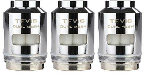 SMOK TFV16 Meshed Coils (0,12 Ohm), Riccardo DL Verdampferköpfe für e-Zigarette, 3 Stück