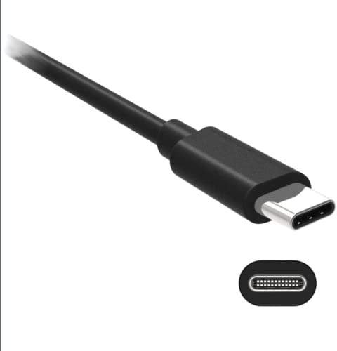 Motorola Chargers - 2M USB-A to USB-C (MC00ACB20A) Data/Charging cable.