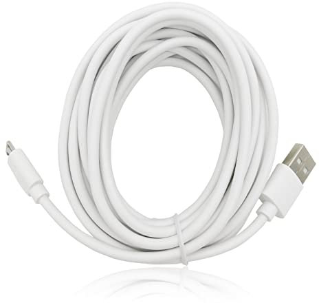 PDEEY Extension Cord Replacement for Ring, Wyze Cam, Dropcam, Eufy Camera, Micro USB Charging Cable 13 FT