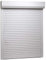 JUNZAI Rollladen Aluminium, Aussenrolladen, Schrank Rollo, Außenrollo, Sonnenschutzrollo Außen, 120 x 150 cm Weiß