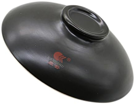 Milisten Ceramic Stew Pot Cover Black Casserole Lid Clay Cooking Pots Lid Pan Lids for Soup Cooking
