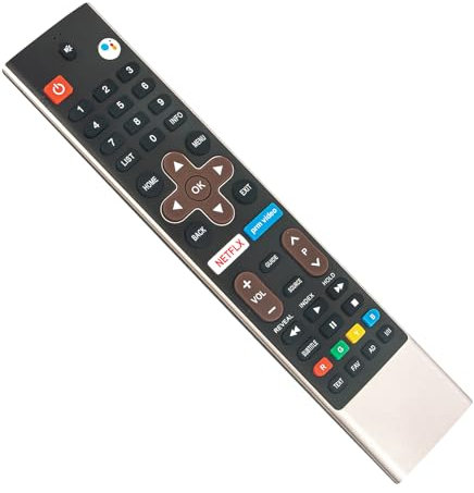 ALLIMITY Fernbedienung Ersatz passend für METZ Blue FHD TV 65DS9A62A 55DS9A63A 55MUB8000 50MUB8000 43MUB7000 65MUB7000 40MTB7000 50MUB7000 55G2A52B 55DS9A663A 65DS9A63A 55DS9A62A