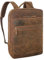 STILORD 'Banks' Zaino Porta Pc Donna e Uomo Pelle Zaino da Viaggio Lavoro Universita Business Backpack Grande Zaino Pc 15.6 Pollici in Cuoio Autentico, Colore:calais - marrone