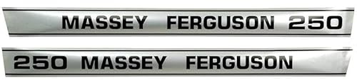 Aufkleber-Set für Landmaschinen Massey Ferguson 250