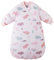 Chilsuessy Baby Schlafsack Winter Schlafsack mit abnehmbar Langarm Warm Kleinkinder Schlafsack für Jungen und Mädchen, Rosa Nilpferd/3.5 Tog, 80cm/Baby Höhe 75-90 cm