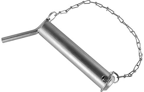 Unterlenkerbolzen | Kat 3 | 175 mm Nutzlänge | mit Kette & Splint | Bolzen | Kategorie | Unterlenker | Oberlenker | Frontlader | Dreipunktaufnahme | 3-Punkt | Traktor | Dreipunkt