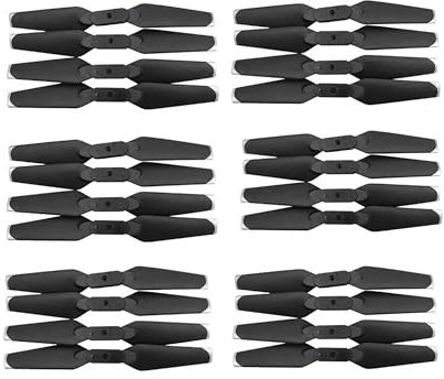 DEMULAX Motoren Arm Platine Propeller Motor Getriebe etc Kit Teil, for E68 Drone 2 Rc Quadcopter Drohnenpropeller(24pcs Blade)