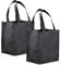 YILANJIN 2 Stück Flaschentasche 6 Flaschen, Weinflaschen Tragetasche, Weintragetasche mit Fächern, Flaschenträger, Flaschentasche, Weinflaschenhalter Tasche mit Tragegriff