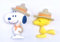 Monogram 3D-Magnet kompatibel mit Snoopy Beagle Scouts – 2-teiliges Erdnüsse 3D-Schaumstoff-Magnet-Set – Pfadfinder-Magnetbündel – Magnete für Kühlschränke und Schulspinde