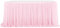 CREATCABIN Gonna da Tavolo Rosa 6FT Gonna da Tavolo Gonna da Scrivania in Tulle Decorazione da Tavolo Compleanno e Matrimonio Tovaglia da Dessert Feste Tovaglia Nastro Adesivo Decorazioni 183x76cm