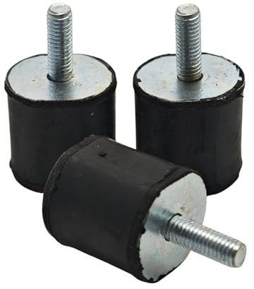 3 piezas de soporte de amortiguador de mango AV for motosierra Stihl 020T MS200 MS200T 010 011 012 009 015 for cortasetos HS60 HS61 for 1116 790 9600