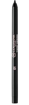 Collistar Twist Design Automatischer Augenstift, Extra-Präzision und 24H-Halt, Wasserfest, No-Transfer, Integrierter Spitzer, Präziser Strich, Farbton Nero Eclissi, 0,5 g