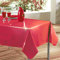 KAMACA Wetterfeste Outdoor Tischdecke Garten - Tischdecke ABWASCHBAR WETTERFEST Ökotex Made in Germany (130 x 160 cm, Fuchsia)