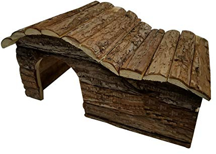Dehner Nagerhaus Elliot, ca. 43 x 28 x 22 cm, Tannenholz, natur