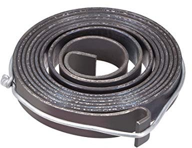 sourcing map Bohrmaschine Feder Spulen Rückdrückfeder Rückzugfeder Zubehör 1540mm 58x10x1,6mm