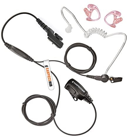 Kopfhörer mit Ohrhörern für Multipin Mikrofon PTT für HYT Hytera Zwei-Wege-Radio PD700, PD702, PD705, PD780, PD782, PD785, PT580H, PT-580