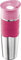 Maped PICNIK Mug Isotherme Etanche - Mug Café-Thé en Acier - Ouverture Pratique à Une Main - Manchon Easy Grip en Silicone - 320mL - Rose