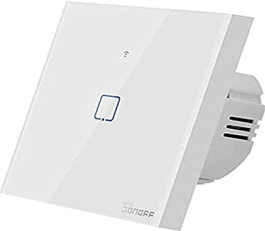 Sonoff IM190314015 - Interruttore da parete Wi-Fi T2EU1C-TX