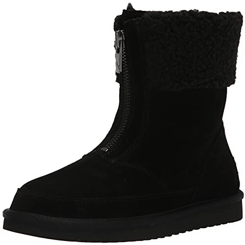 Koolaburra by UGG Damen Lytta Kurzer modischer Stiefel, schwarz, 37 EU