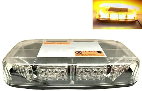 MelTruck® LED Warnbalken 80 LED Rundumlicht 280x165x57 Rundumkennleuchte Warnleuchte 12V 24V E9 Balken