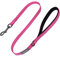 VIVAGLORY Dailyx Hundeleine, Welpenleine Hausleine Joggingleine Für Hunde, Hundeleine mit Schlaufe Und Gepolstertem Griff, Reflektierend & Gepolstert, 90 x 1.4cm, Rosa