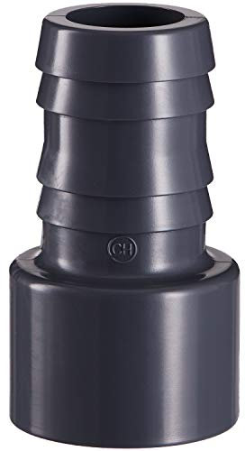 LionFlex PVC Druckschlauchtülle Schlauchtülle Drucktülle Klebestutzen Schlauchverbinder Pool Teich (PVC Druckschlauchtülle DN 50x38 mm)