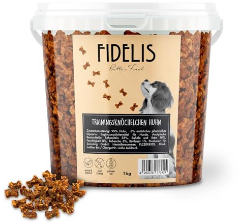 Trainingsknöchelchen Huhn (1kg-Eimer)