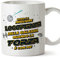 MUGFFINS Tazas para LOGOPEDA mujer - En Italiano - Miglior Della Galassia Quando Forza È con Me - 11 oz / 330 ml - Regalo original y divertido