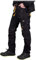 REIS FORECO-T BY52 Pantaloni da Lavoro per Uomo, Protettivi, Antitaglio, Cargo, 80% Poliestere 20% Cotone, Nero-giallo, Taglia 52