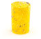 Wave Murano Glass - Bicchiere Go.To in vetro di Murano - Fatto a mano - bicchiere da acqua (Medio, giallo)