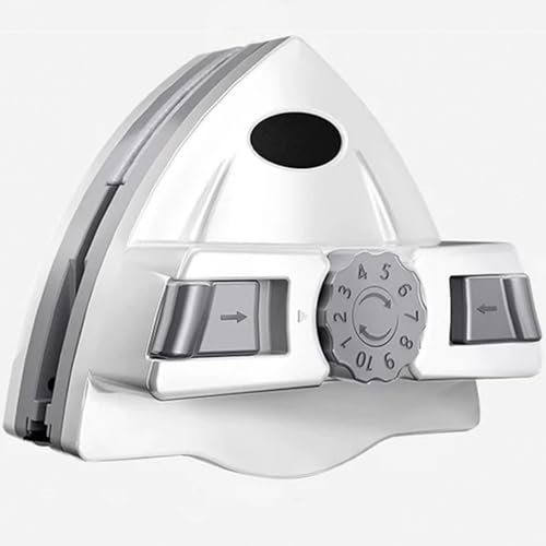 ZenHome Limpiacristales Magnetico Doble Cristal Ajustable 10 Niveles. Limpia Cristales con Iman Ventanas de Doble Cristal Grosor 5-28 mm