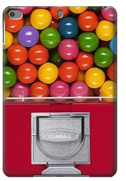 Gumball Capsule Game Étui graphique pour tablette iPad mini 4, iPad mini 5, iPad mini 5 (2019)