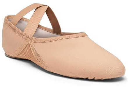 Rumpf 1007 Pique Ballettschläppchen vegan tan 38 EU, 5.5