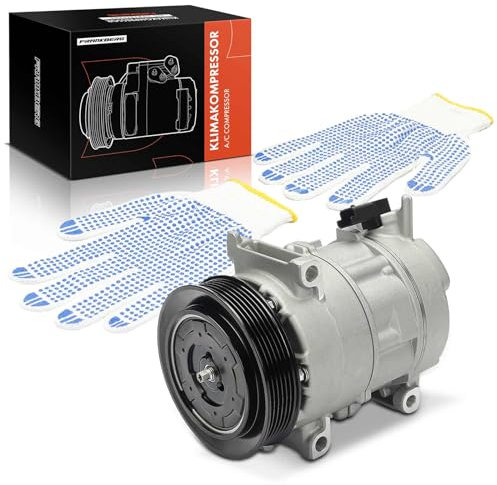 Frankberg Compresor de aire acondicionado con embrague Compatible con C4 (Grand) Picasso II DA DD DE 308 II L3 LB LH LP LW 308 SW II L4 LC LJ LR LX Replace# 9809274880, aceite premezclado