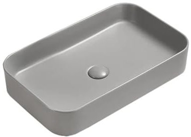 Mexen Waschbecken Vena 22196061 mit Einzelbecken, lichtgrau matt